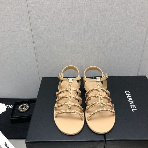 High Quality Luxury Chanel Chain Sandals product detail