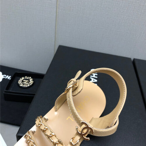 High Quality Luxury Chanel Chain Sandals product detail