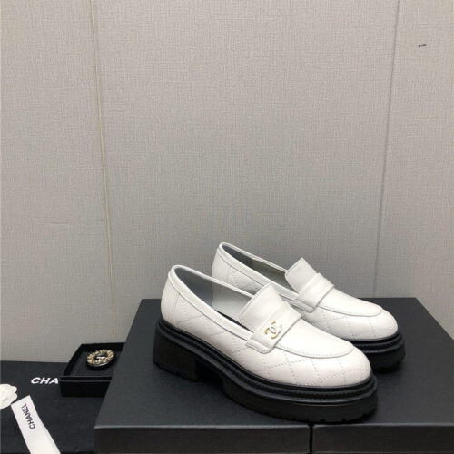 High Quality Luxury Chanel New Rhombus Single Shoes – Style 08838