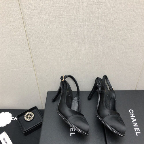 High Quality Luxury Chanel New High Heel Sandals – Style 96134 alternate view