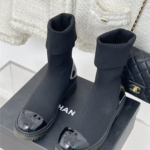 High Quality Luxury Chanel Autumn And Winter New Socks Boots – Style 02086