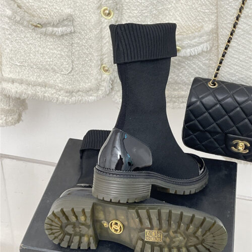 High Quality Luxury Chanel Autumn And Winter New Socks Boots – Style 02086 product detail