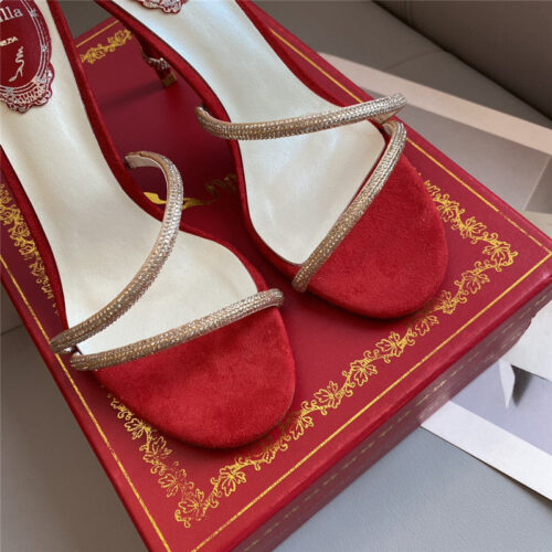 High Quality Luxury Rene Caovilla Snake Band Sandals product detail