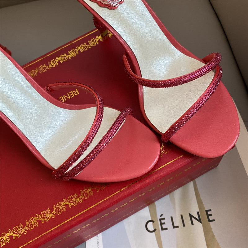 High Quality Luxury Rene Caovilla Snake Band Sandals – Style 46406 product detail