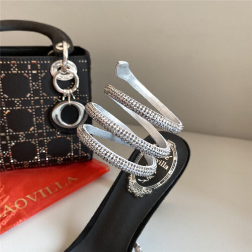 High Quality Luxury Rene Caovilla Snake Band Sandals – Style 36230 product detail