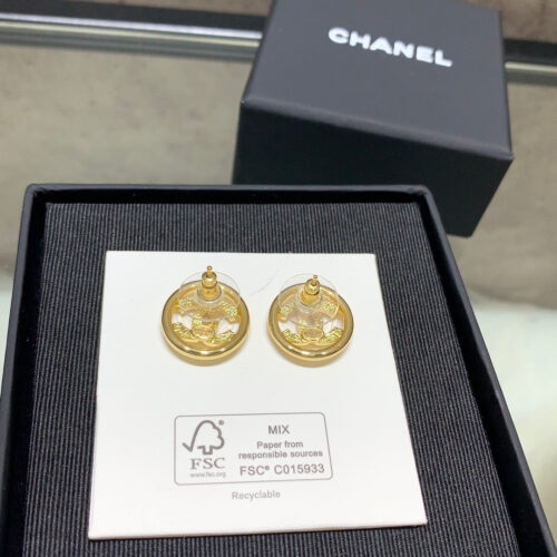 High Quality Luxury Chanel Small Fragrant Earrings product detail