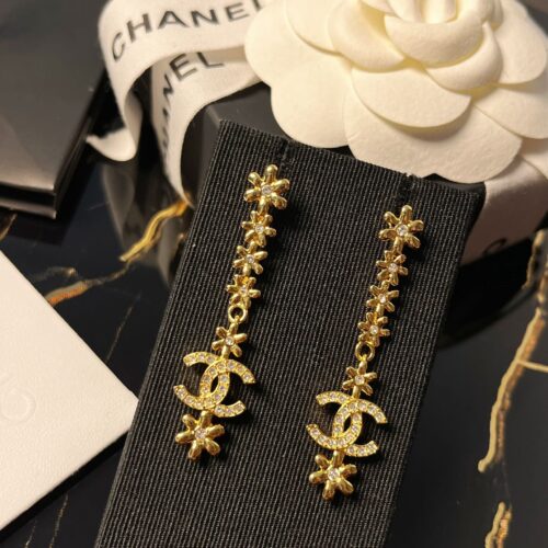 High Quality Luxury Chanel Small Incense Earrings – Style 50453
