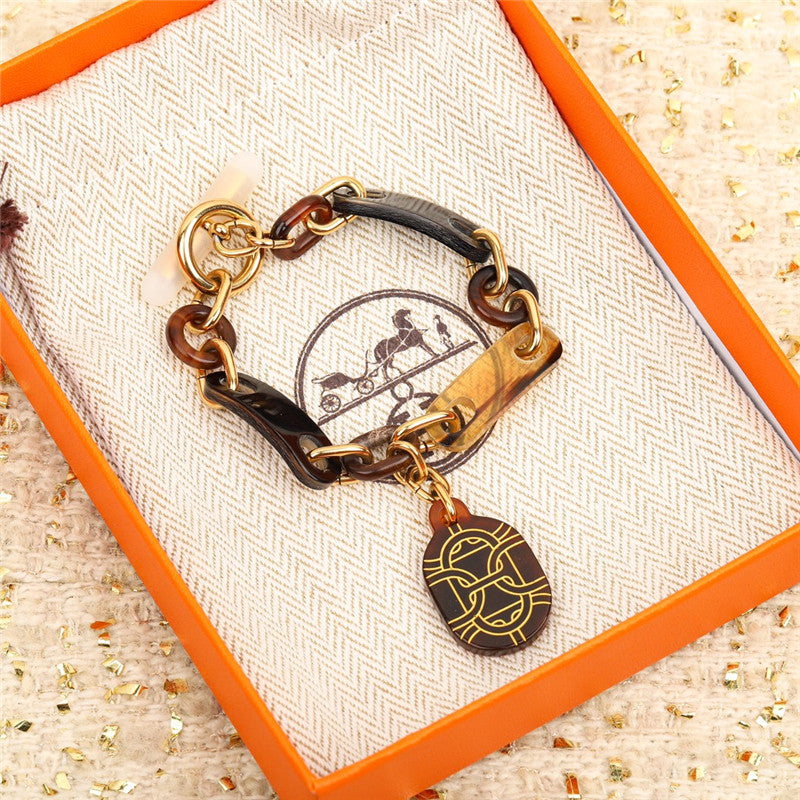 High Quality Luxury Hermes Horn Bracelet