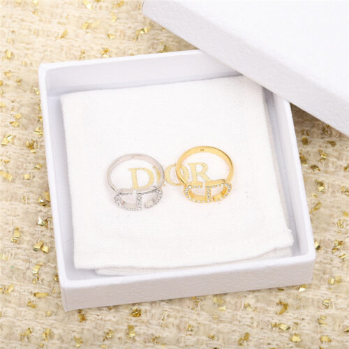 High Quality Luxury Dior Cd Letter Ring