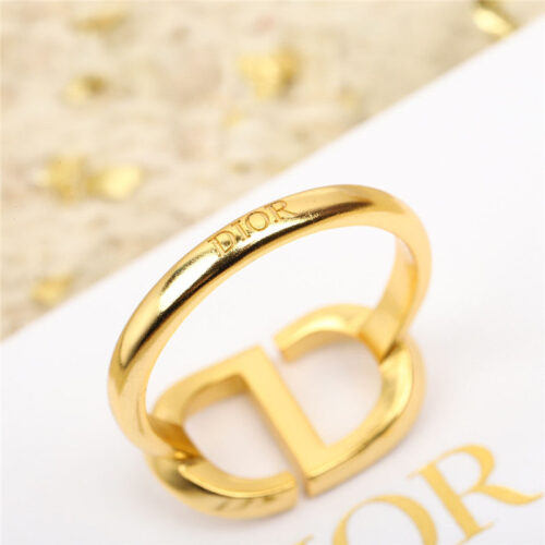 High Quality Luxury Dior Cd Letter Ring product detail