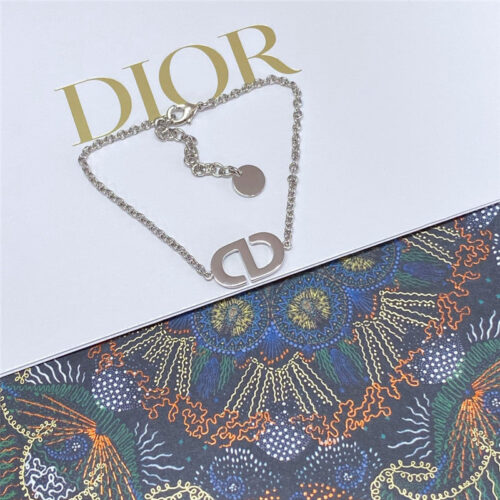High Quality Luxury Dior Cd Diamond Necklace product detail