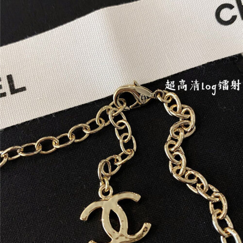 High Quality Luxury Chanel Chain And Heart Necklace product detail