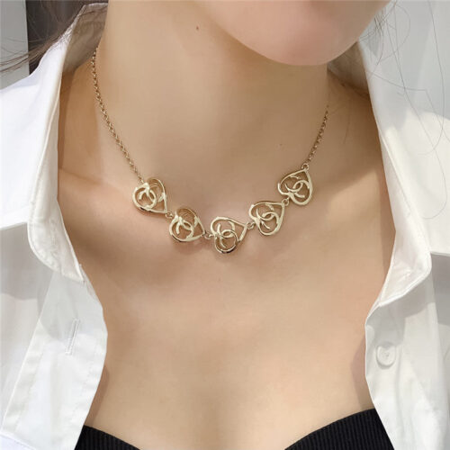 High Quality Luxury Chanel 5 Love Necklaces alternate view