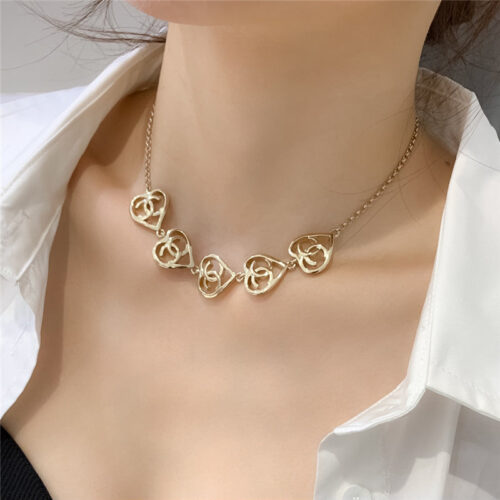 High Quality Luxury Chanel 5 Love Necklaces product detail