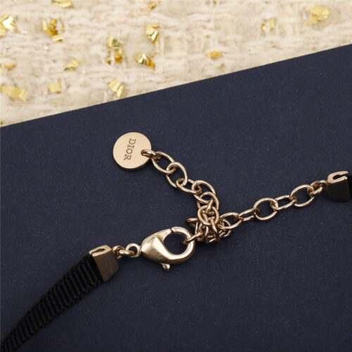 High Quality Luxury Dior Multi-Mirror Beads Web Necklace product detail