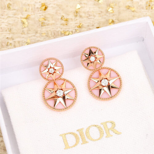 High Quality Luxury Dior Compass Earrings product detail