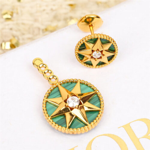 High Quality Luxury Dior Compass Earrings product detail