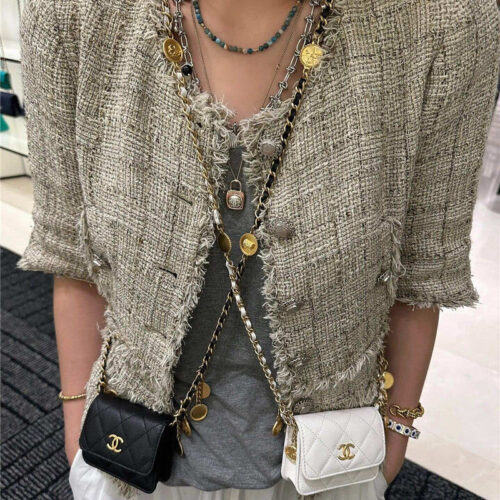 High Quality Luxury Chanel Latest Lock Necklace product detail