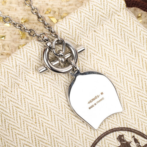 High Quality Luxury Hermes Metal Chain Necklace product detail