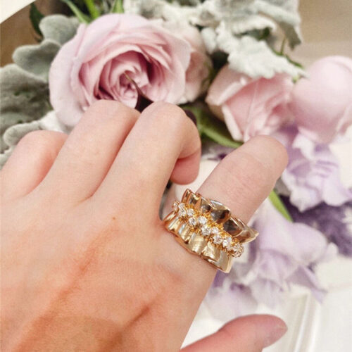 High Quality Luxury Dior Corolla Ring product detail