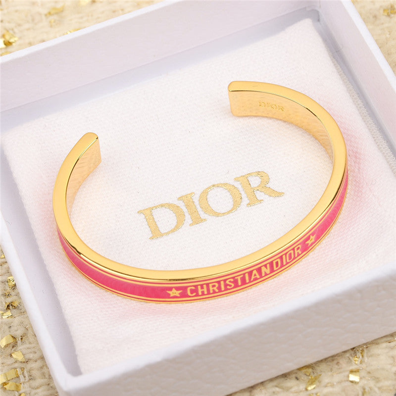 High Quality Luxury Dior D Letter Open Bracelet – Style 50683