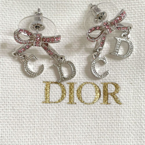 High Quality Luxury Dior Bow Earrings product detail