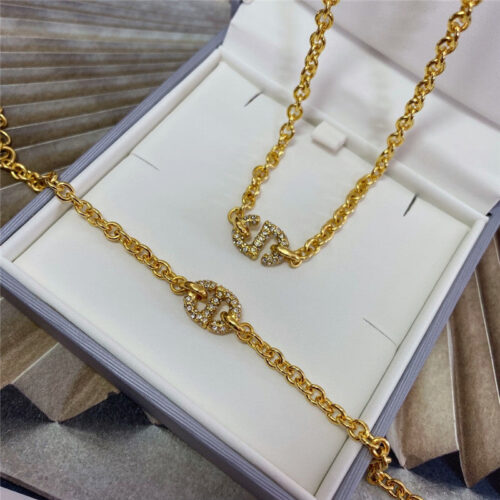 High Quality Luxury Dior Cd Chain Necklace product detail