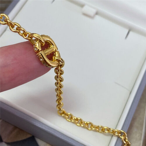 High Quality Luxury Dior Cd Chain Necklace product detail