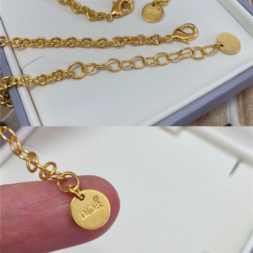 High Quality Luxury Dior Cd Chain Necklace product detail