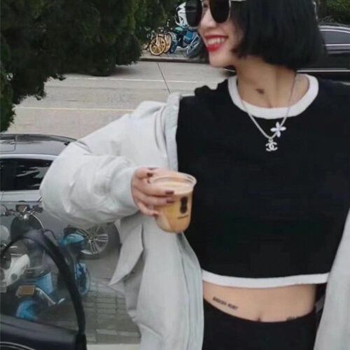 High Quality Luxury Chanel Glossy Double C Necklace – Style 50033 product detail