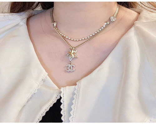 High Quality Luxury Chanel Multi-Element Necklace – Style 50216 product detail