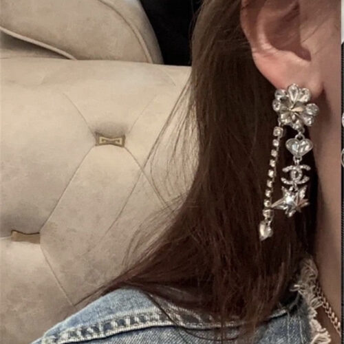 High Quality Luxury Chanel Multi-Element Earrings product detail