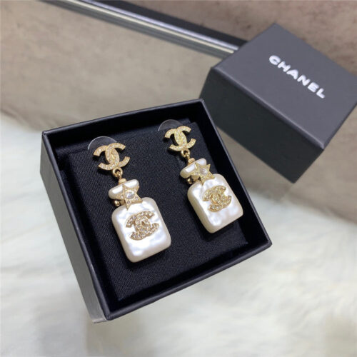 High Quality Luxury Chanel New Perfume Bottle Earrings product detail