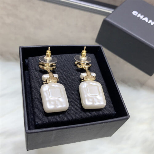 High Quality Luxury Chanel New Perfume Bottle Earrings product detail