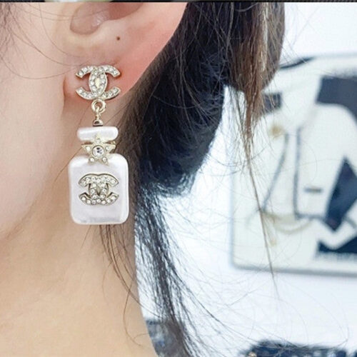 High Quality Luxury Chanel New Perfume Bottle Earrings product detail