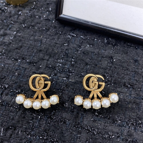 High Quality Luxury Gucci Double G Earrings – Style 50993