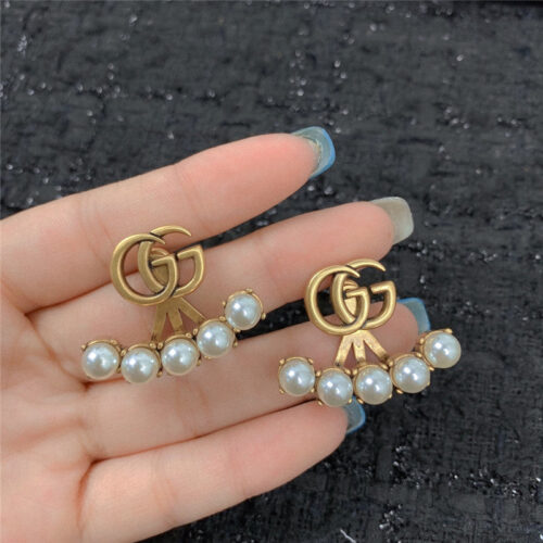 High Quality Luxury Gucci Double G Earrings – Style 50993 product detail