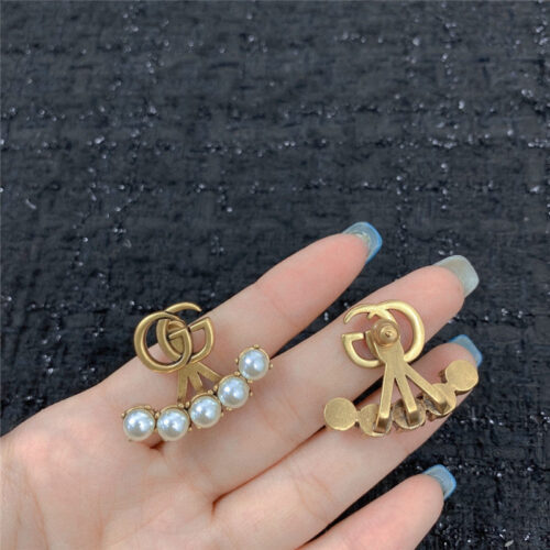 High Quality Luxury Gucci Double G Earrings – Style 50993 product detail