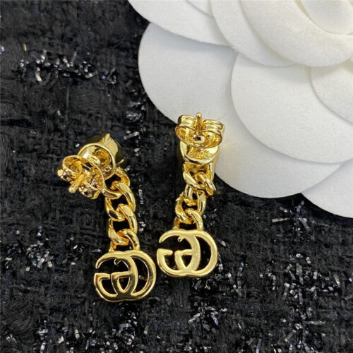 High Quality Luxury Gucci Double G Earrings – Style 50995 product detail