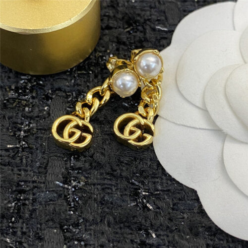 High Quality Luxury Gucci Double G Earrings – Style 50995 product detail
