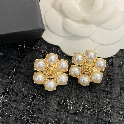 High Quality Luxury Gucci Double G Earrings product detail
