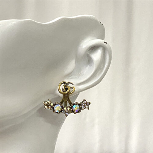 High Quality Luxury Gucci Colorful Diamond Stud Earrings – Style 50985 product detail