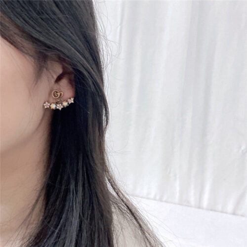 High Quality Luxury Gucci Colorful Diamond Stud Earrings – Style 50985 product detail