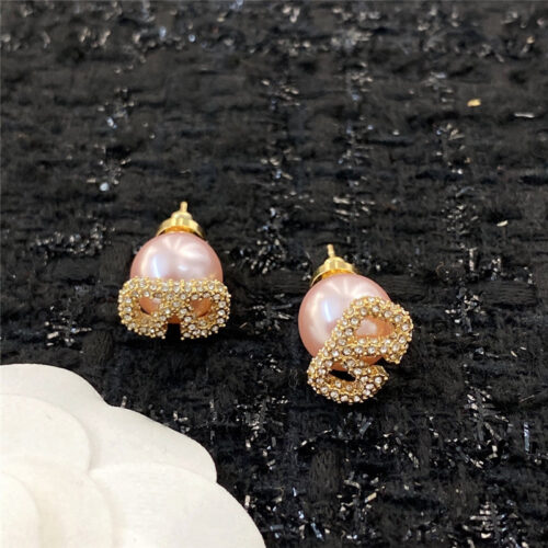 High Quality Luxury Valentino Versatile Diamond Stud Earrings – Style 51260 product detail