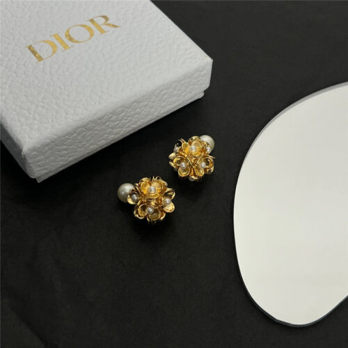 High Quality Luxury Dior Middle Age Earrings – Style 50778 product detail