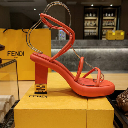 High Quality Luxury Fendi Color Block Haute Couture Sandals – Style 77875 product detail