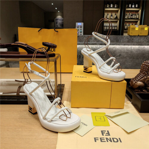 High Quality Luxury Fendi Color Block Haute Couture Sandals – Style 55827 product detail