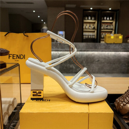 High Quality Luxury Fendi Color Block Haute Couture Sandals – Style 55827 product detail