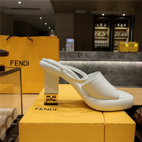 High Quality Luxury Fendi Block Heel Sandals – Style 67219 product detail