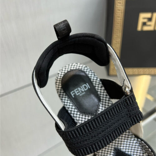 High Quality Luxury Fendi Classic Houndstooth Jacquard Pumps product detail